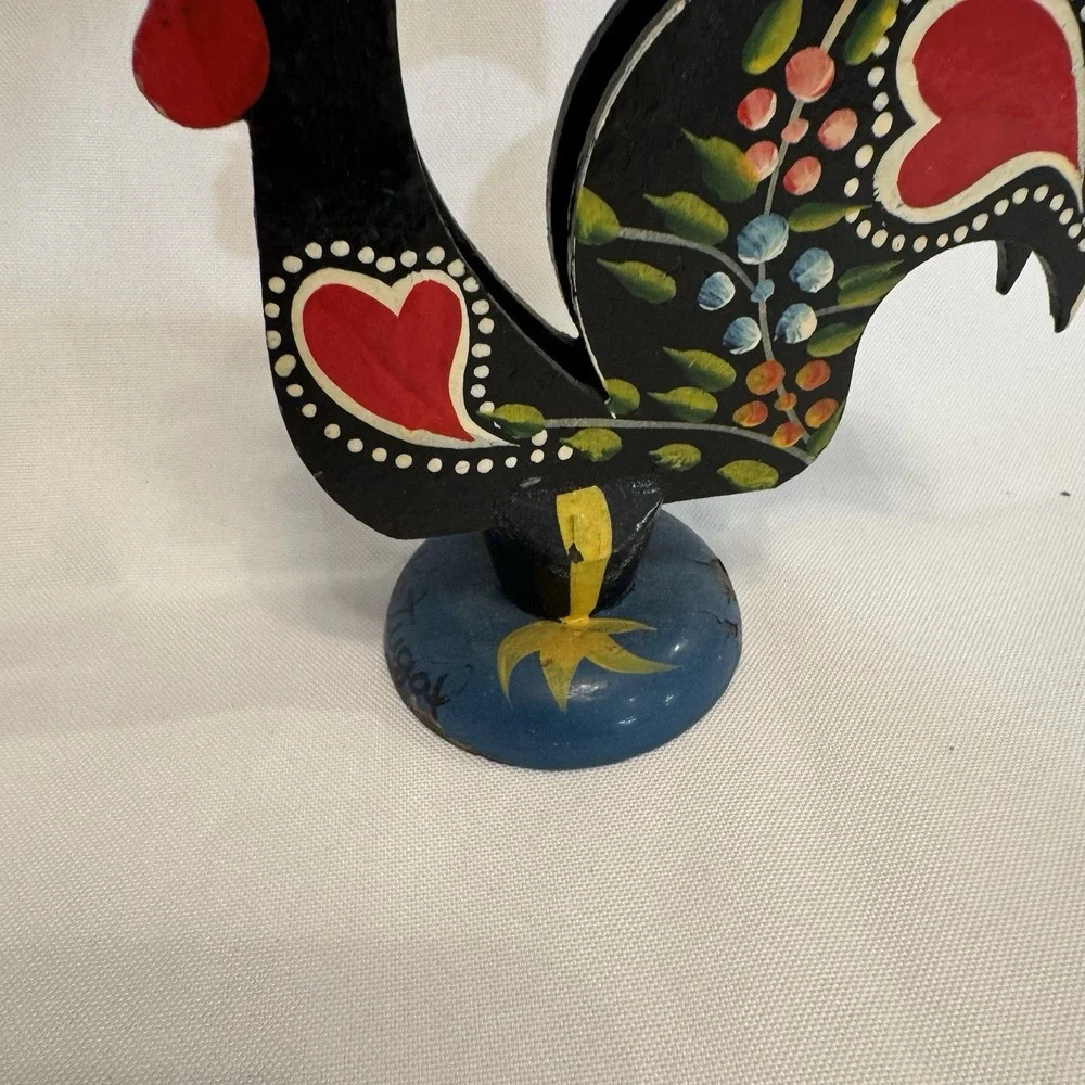 Rooster Letter Or‎ Napkin Holder 7.5